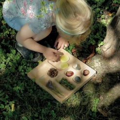 Educators Resource Yellow Door Natural Tinker Tray for Curious Kids* Preschool Education Toys & Activities