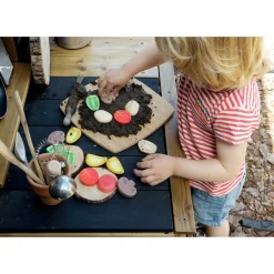 Educators Resource Yellow Door Playful Pizza Sensory Play Stones* Kitchens & Play Food|Dress Up