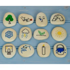 Educators Resource Yellow Door Self-Regulation Stones - Emotional Learning Set - Multi-Color* Social & Emotional Skills|Preschool Education Toys & Activities