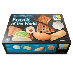 Educators Resource Yellow Door Sensory Play Stones - Foods of the World - Multicultural Learning Toy* Kitchens & Play Food|Dress Up