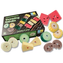 Educators Resource Yellow Door Sensory Play Stones, Threading Kebabs Toy Set* Preschool Education Toys & Activities