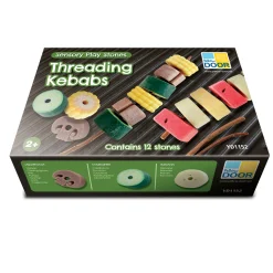 Educators Resource Yellow Door Sensory Play Stones, Threading Kebabs Toy Set* Preschool Education Toys & Activities