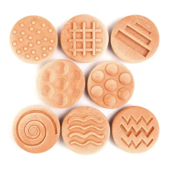 Educators Resource Yellow Door Sensory Stones for Toddlers – Set of 8 Textured Stones* Developmental Toys