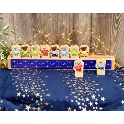 Educators Resource Yellow Door Ten in the Bed Number Line Activity Set - Multicolor* Preschool Education Toys & Activities