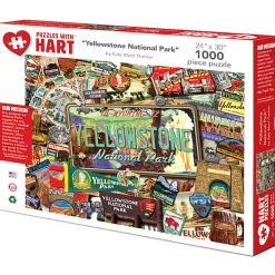 Flat River Group Yellowstone National Park 1000 Piece Puzzle by Kate Ward Thacker* Puzzles