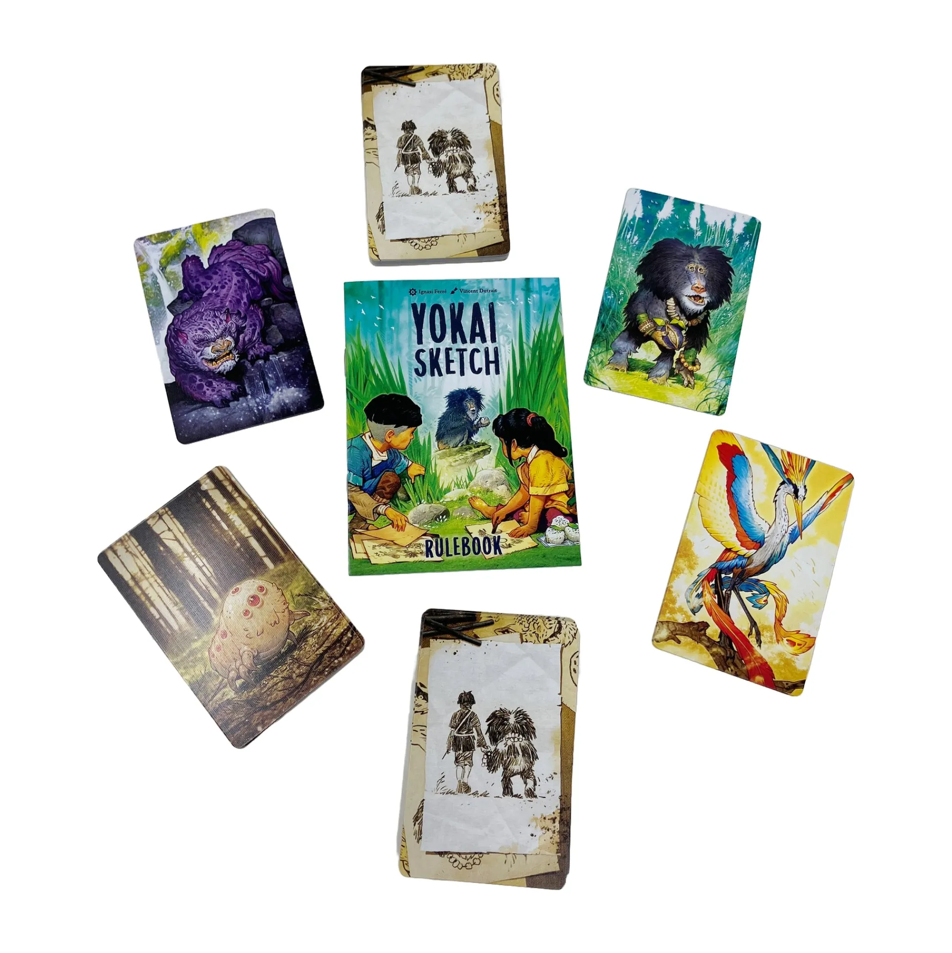 AreYouGame Yokai Sketch Duel Card Game by Ignasi Ferré* Card Games