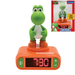 Lexibook Yoshi Alarm Clock with Digital Sounds - Super Mario - Green* Electronics