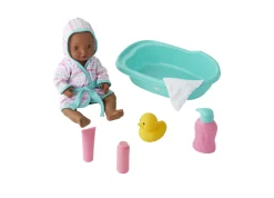Macy's - Supplier You & Me 12 inch Bath Time Baby Doll - Robed and Ready!* Social & Emotional Skills|Baby Dolls