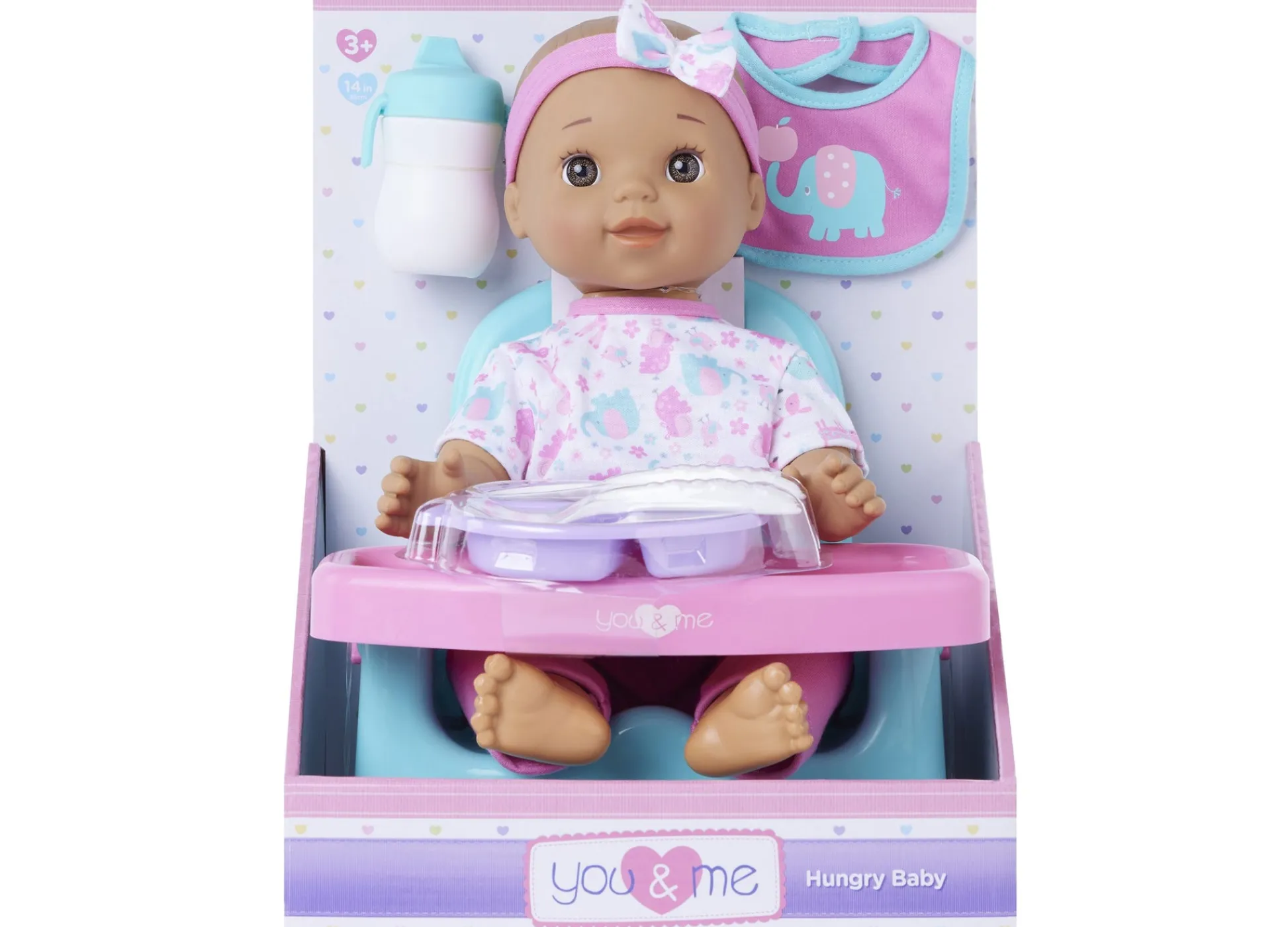 Macy's - Supplier You & Me 14-inch Hungry Baby Doll with Feeding Accessories* You & Me|Social & Emotional Skills
