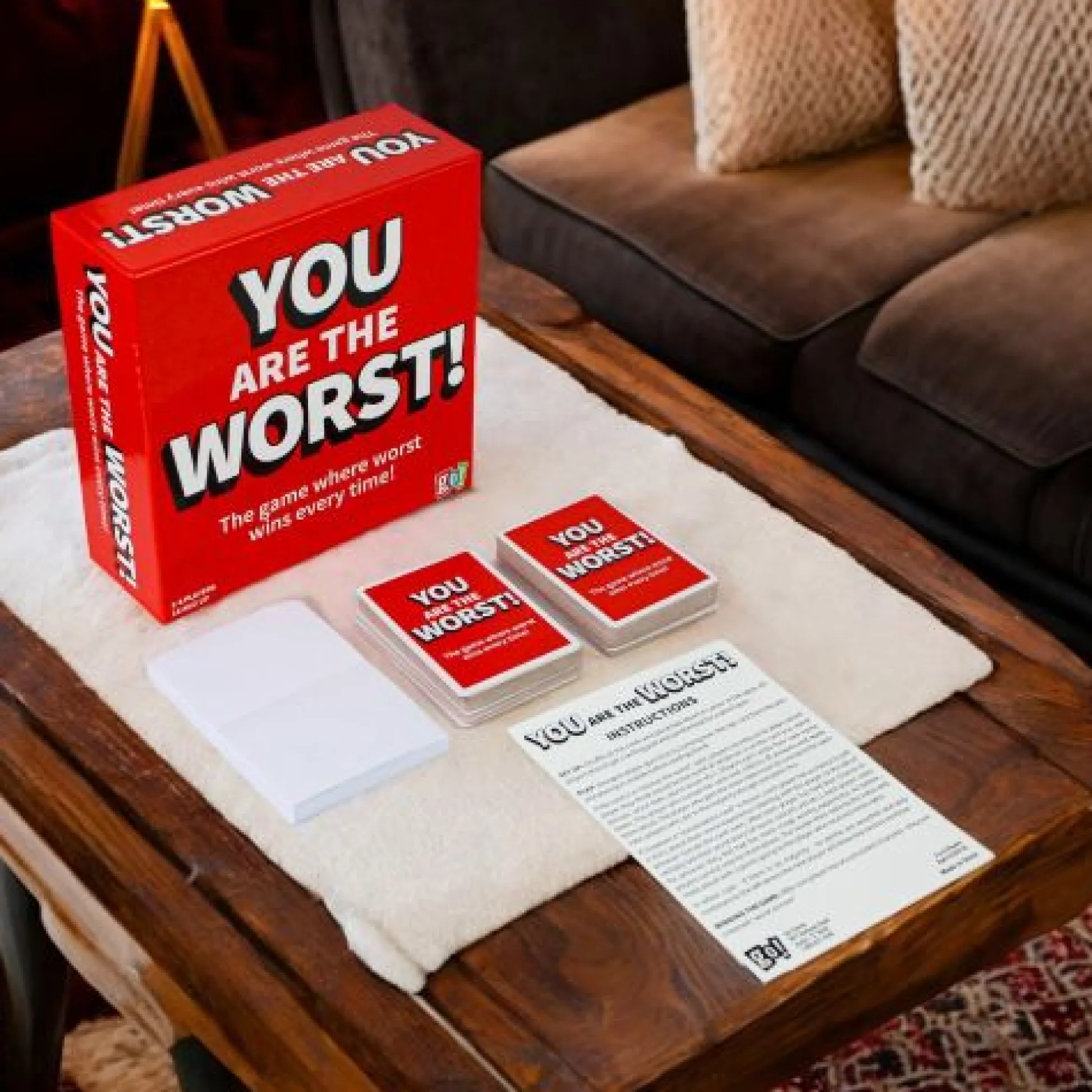 Calendar Holdings, LLC You Are The Worst Game - Hilarious Party Fun* Social & Emotional Skills|Family & Entertainments Games