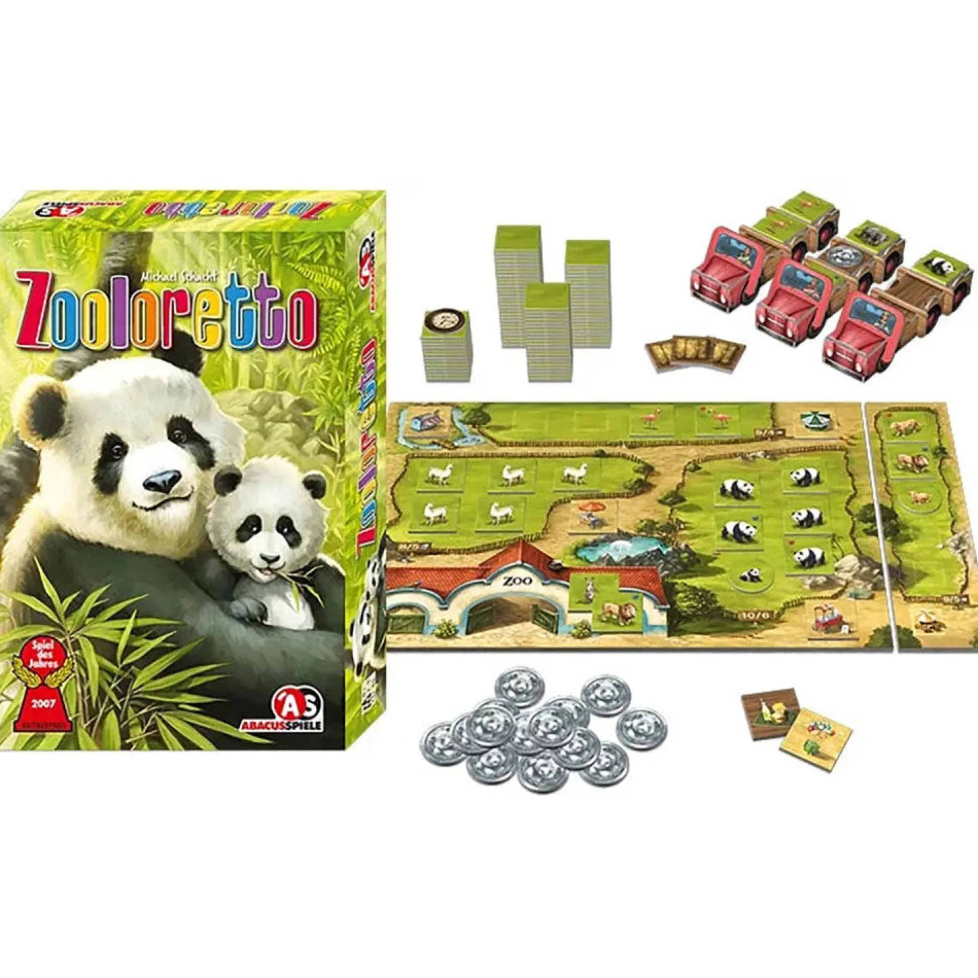 Flat River Group Zooloretto Board Game: Exotic Animal Management Strategy* Role-Playing Games|Board Games