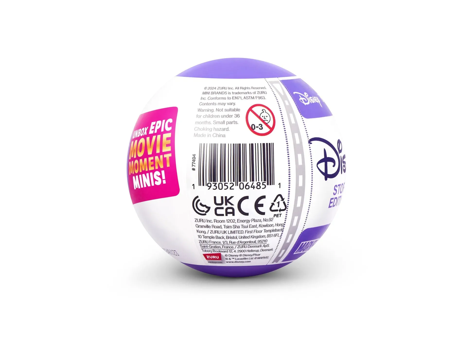 Macy's - Supplier ZURU Mini Brands Disney Series 1 Mystery Blind Pack (Colors/Styles May Vary)* Miniature & Collectible Dolls|Stuffed Animals & Plush Toys