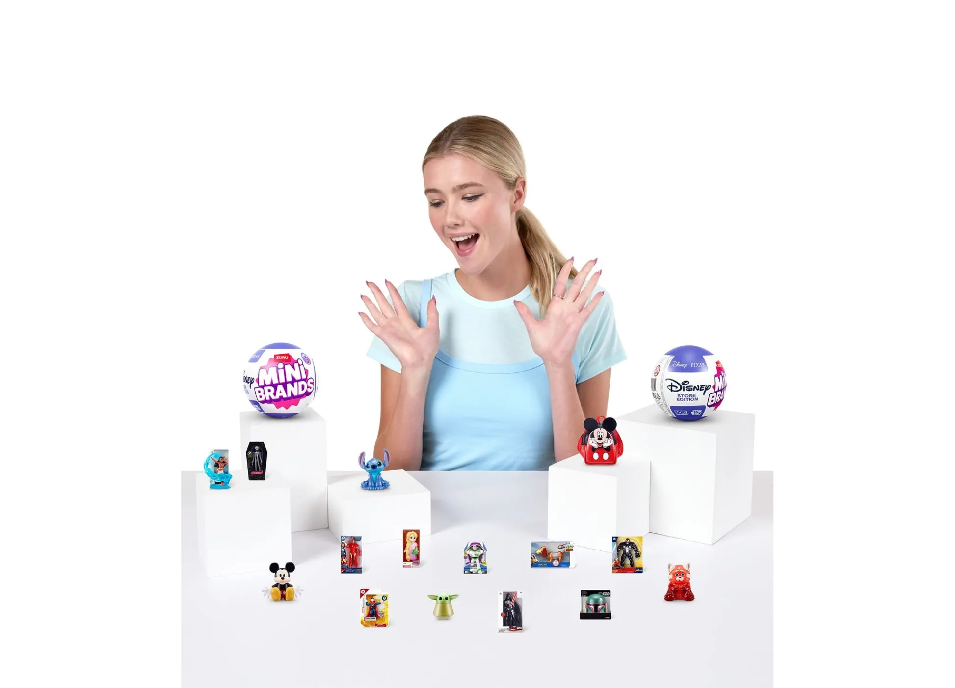 Macy's - Supplier ZURU Mini Brands Disney Series 1 Mystery Blind Pack (Colors/Styles May Vary)* Miniature & Collectible Dolls|Stuffed Animals & Plush Toys