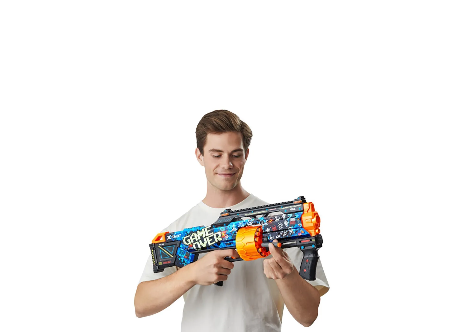 Macy's - Supplier Zuru X-Shot Skins Last Stand Dart Blaster - Game Over Edition* Nerf & Toy Blasters|Nerf & Toy Blasters